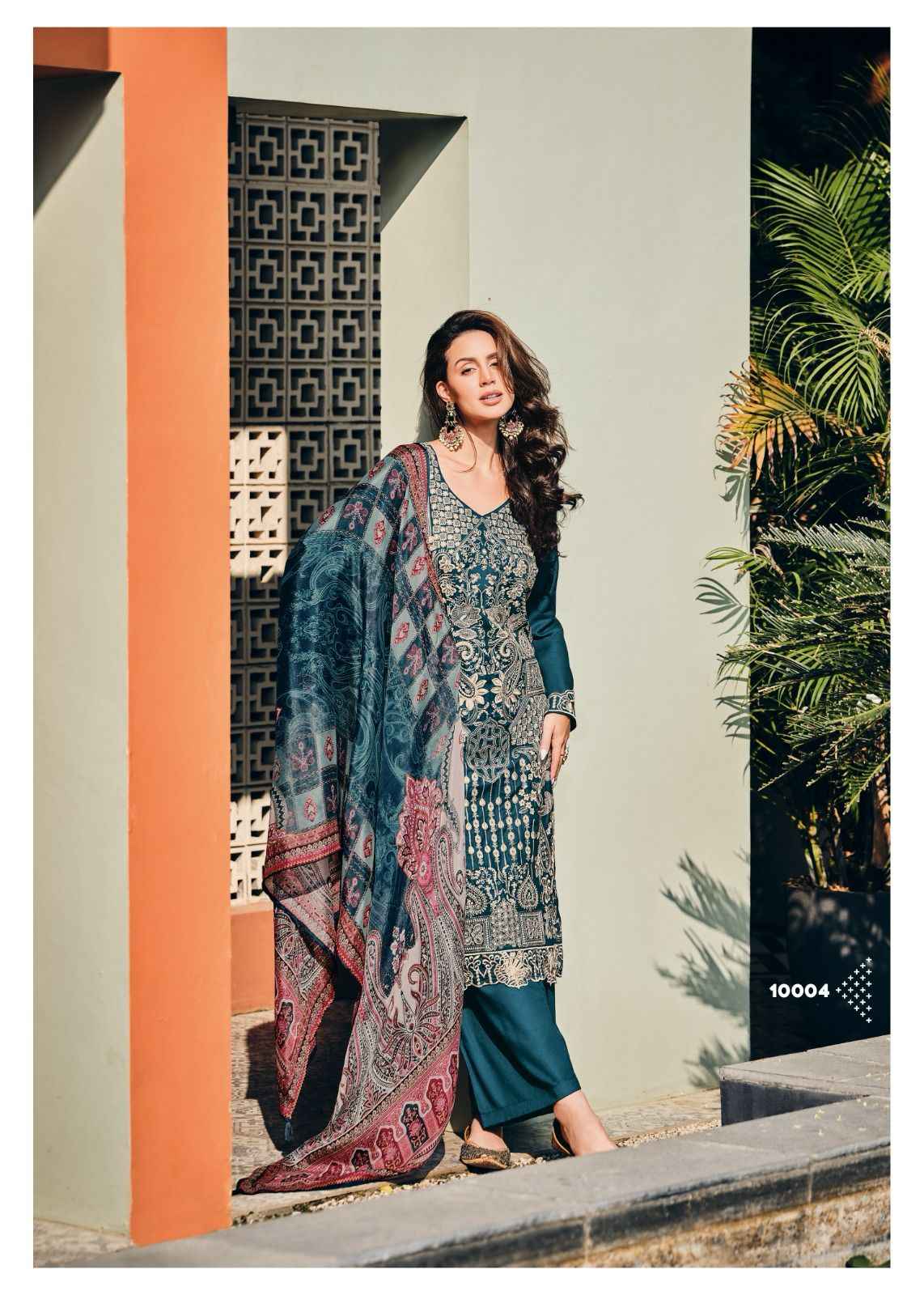 Gull Jee Raahi Pashmina Dress Material 5 pcs Catalogue