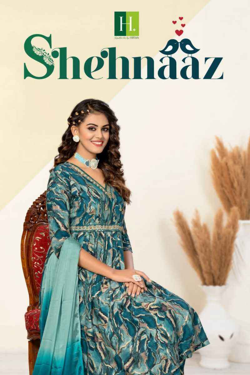 Hirwa Shehnaaz Rayon Kurti Combo 6 pcs Catalogue