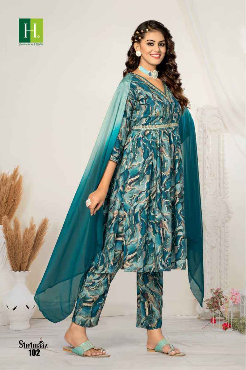 Hirwa Shehnaaz Rayon Kurti Combo 6 pcs Catalogue