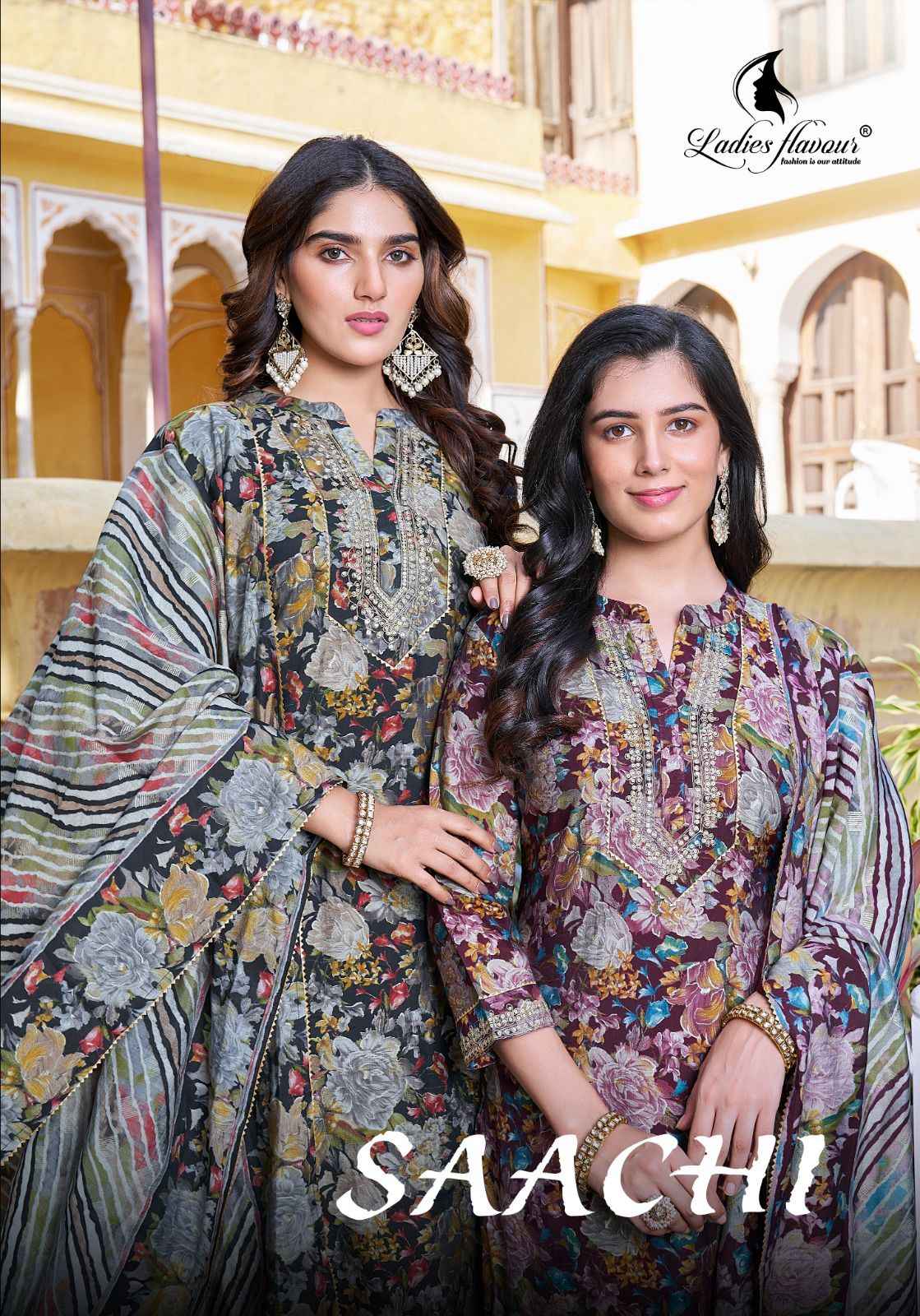 Ladies Flavour Saachi Modal Chanderi Kurti Combo 4 pcs Catalogue