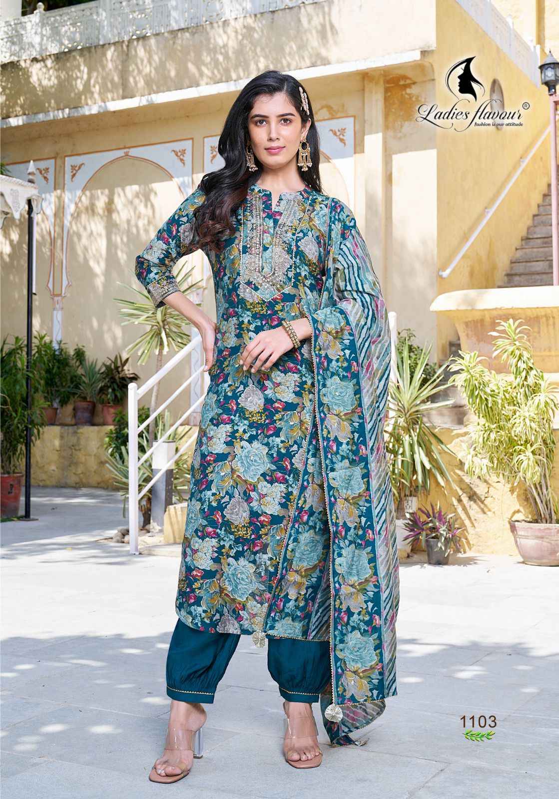 Ladies Flavour Saachi Modal Chanderi Kurti Combo 4 pcs Catalogue