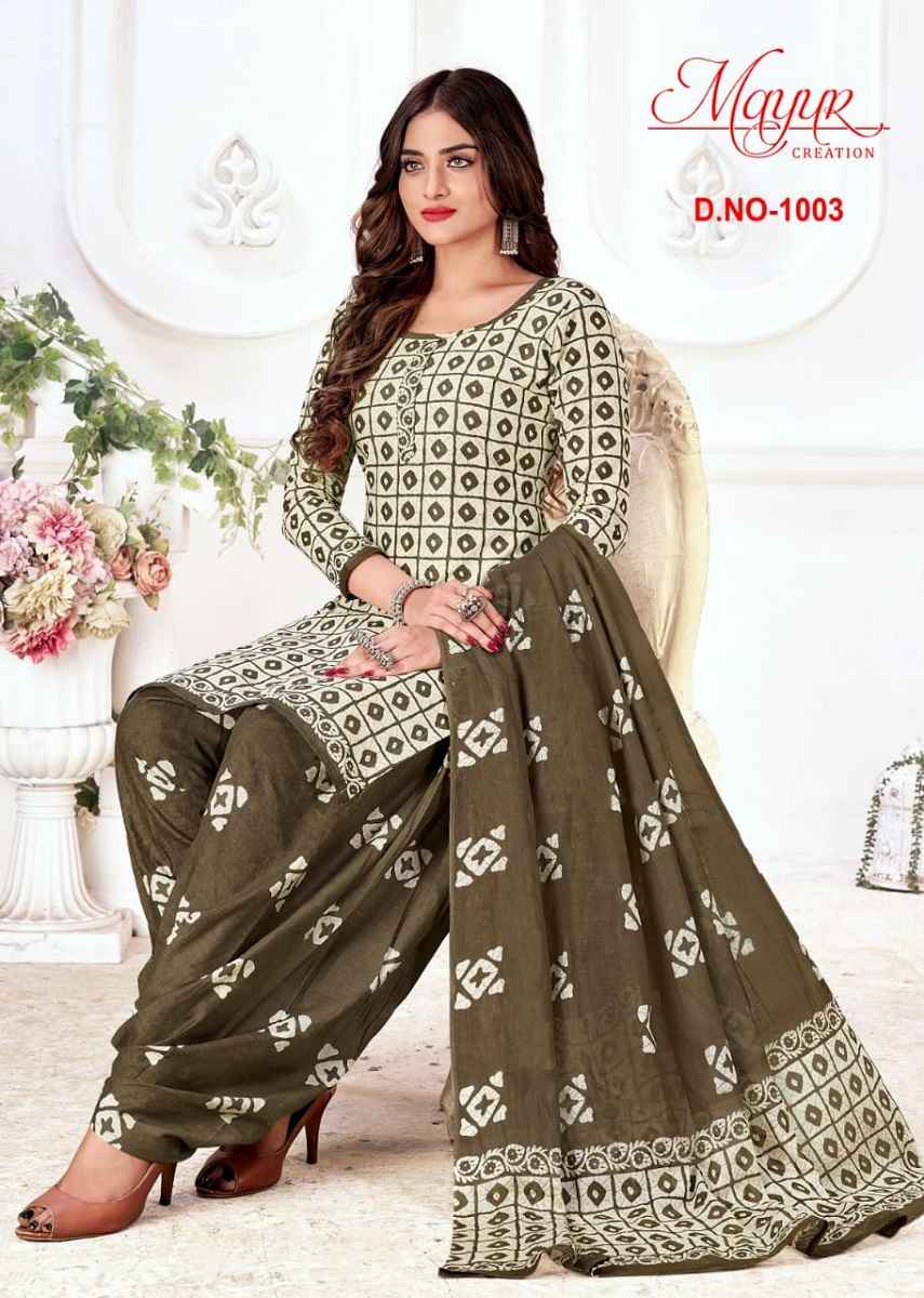 Mayur Trendy Batik Vol 1 Cotton Dress Material 10 pcs Catalogue