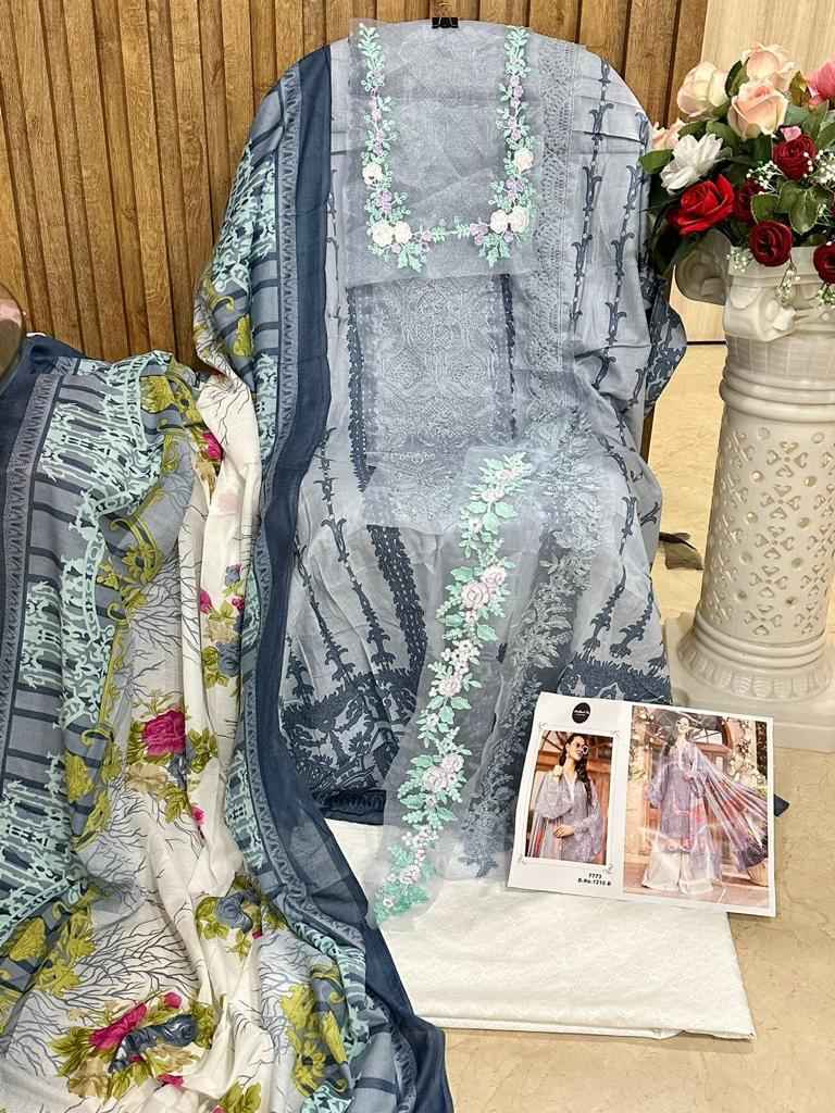 Mehboob Tex Maria B Exclusive Collection Cotton Dress Maerial 4 pcs Catalogue