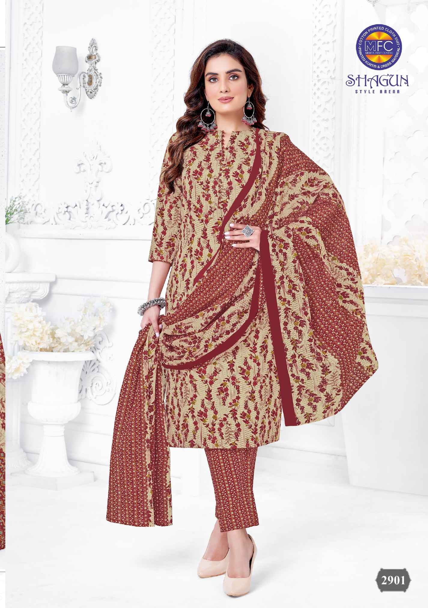 Mfc cotton churidar material sales