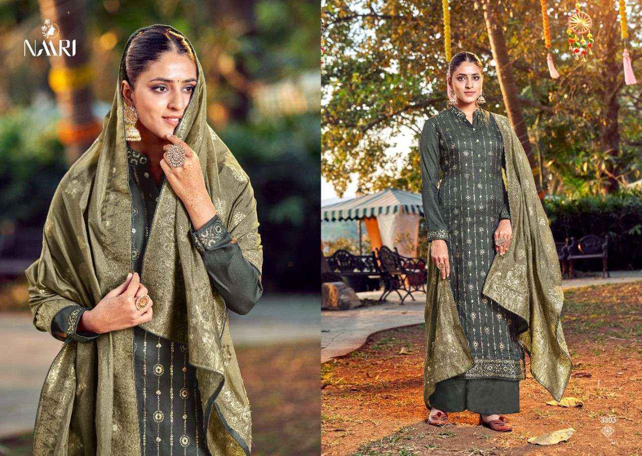 Naari Swara Vol 1 Silk Cotton Dress Material 6 pcs Catalogue