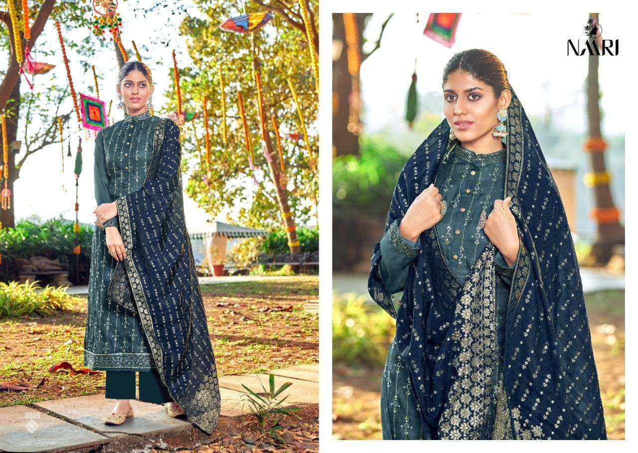 Naari Swara Vol 1 Silk Cotton Dress Material 6 pcs Catalogue