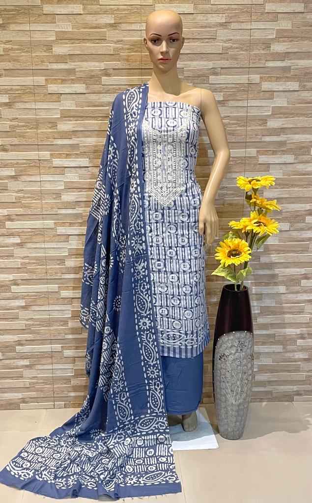 NKT 108 Cotton Non Catalogue Cotton Dress Material 8 pcs Catalogue