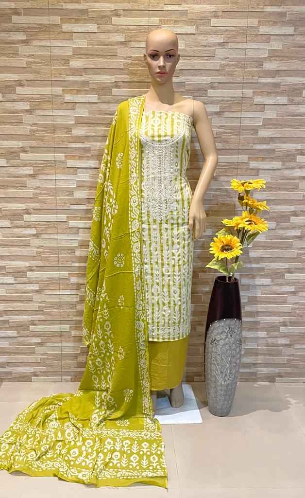 NKT 108 Cotton Non Catalogue Cotton Dress Material 8 pcs Catalogue