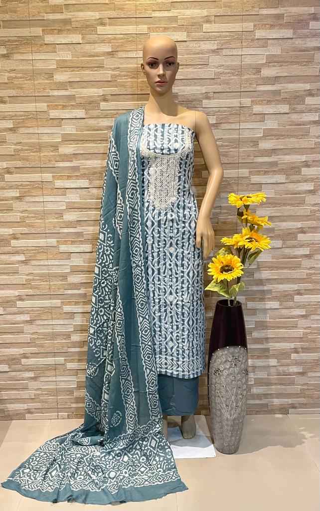 NKT 108 Cotton Non Catalogue Cotton Dress Material 8 pcs Catalogue