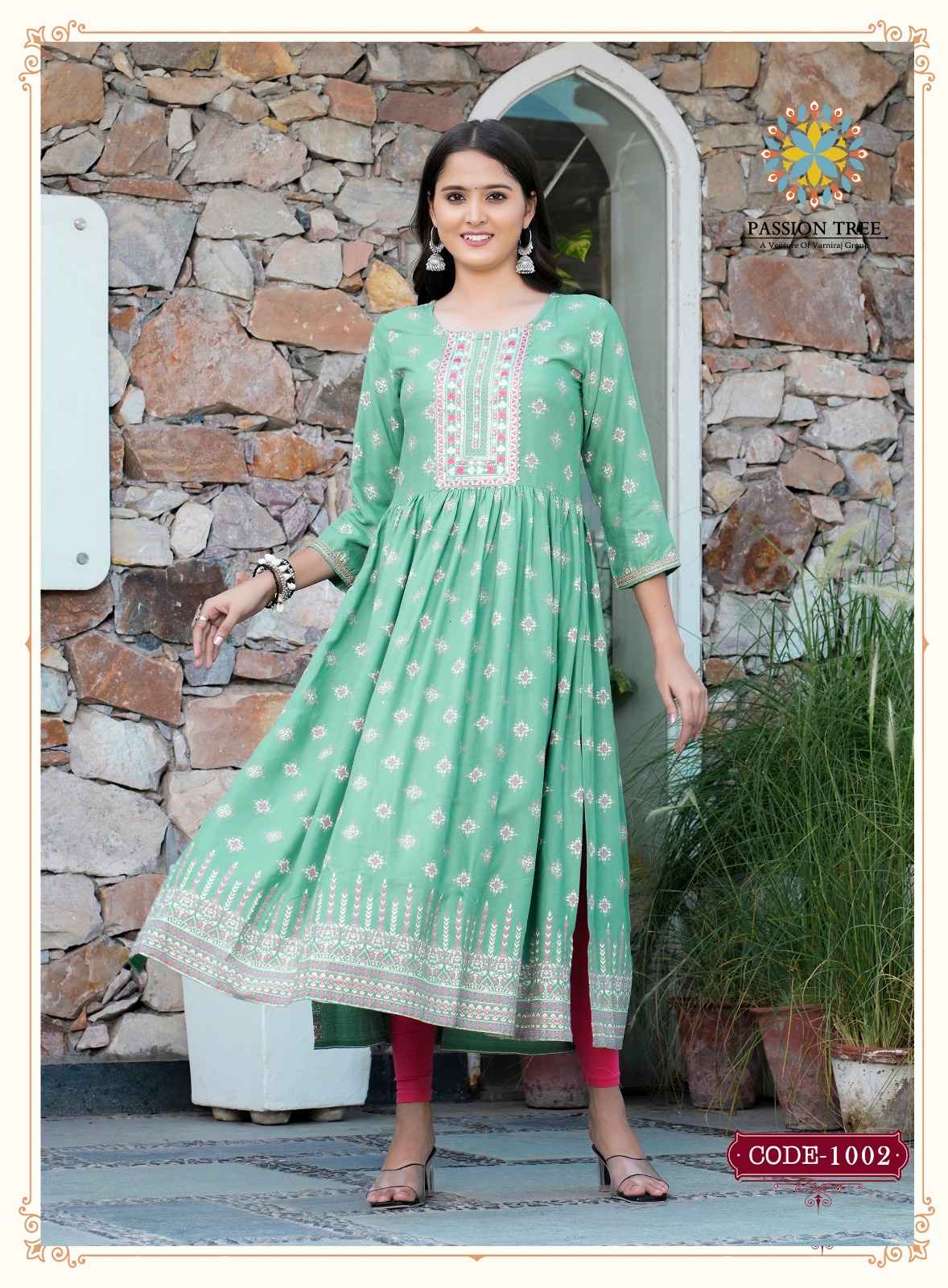 Passion Tree Fashion Bella Vol 1 Rayon Kurti Wholesale Kurti Supplier