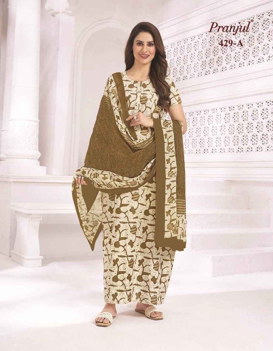 Pranjul Pratishtha Cotton Nighties With Dupatta 24 pcs Catalogue