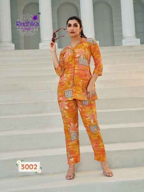 Radhika Cord Vol 3 Muslin Cord Set 4 pcs Catalogue
