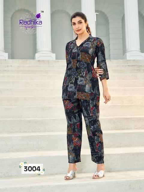 Radhika Cord Vol 3 Muslin Cord Set 4 pcs Catalogue