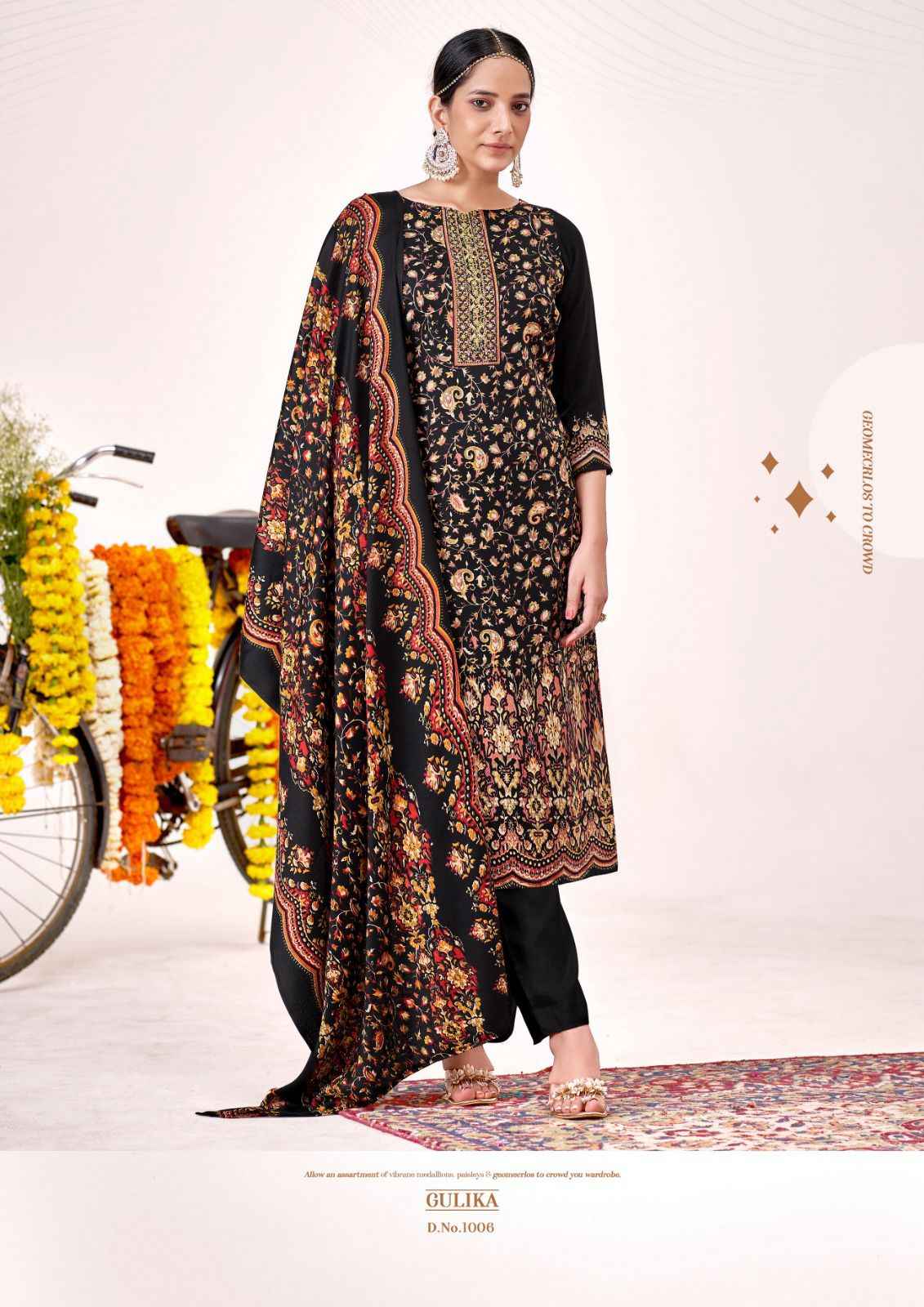 Roli Moli Creation Gulika Pashmina Dress Material 8 pcs Catalogue