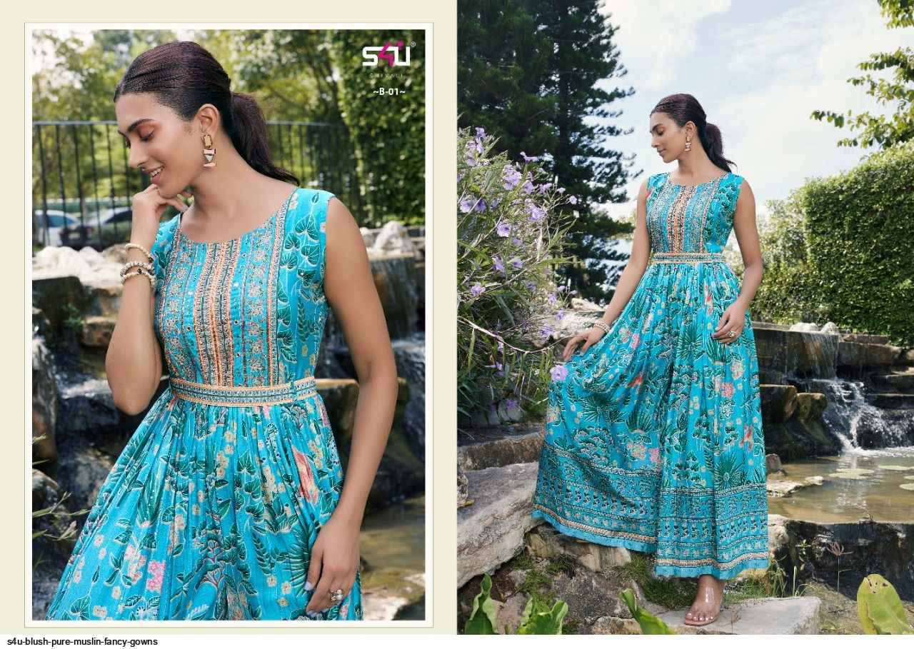 S4U Blush Muslin Jumpsuit 5 pcs Catalogue