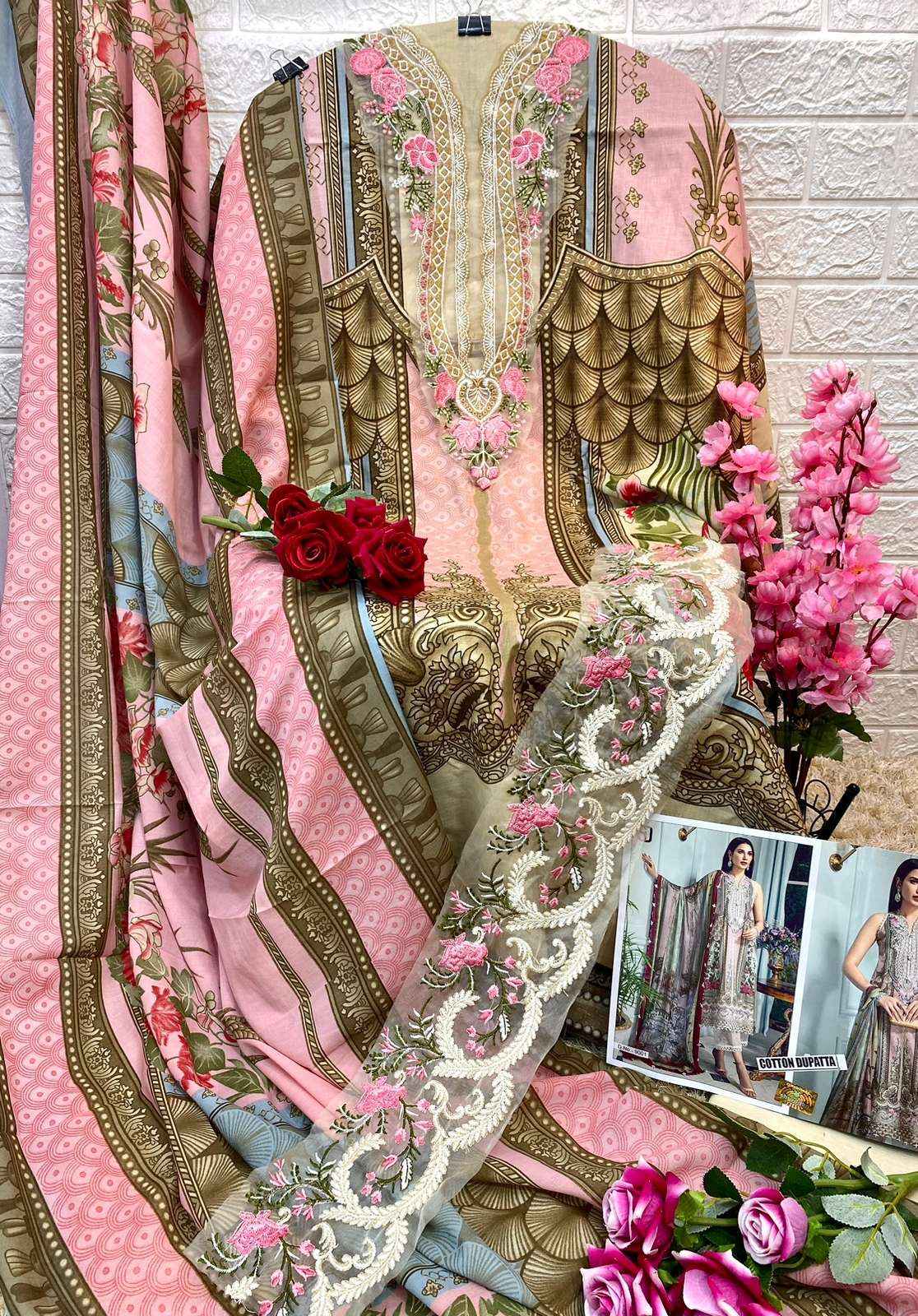 Shraddha Designer Vintage Vol 9 Lawn Cotton Dress Material 4 pcs Catalogue