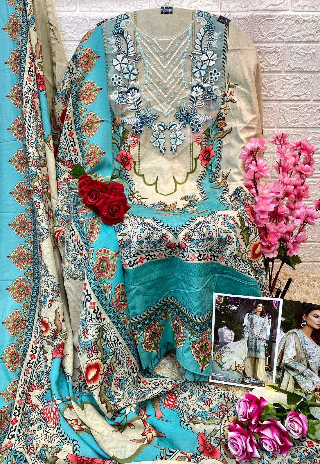 Shraddha Designer Vintage Vol 9 Lawn Cotton Dress Material 4 pcs Catalogue