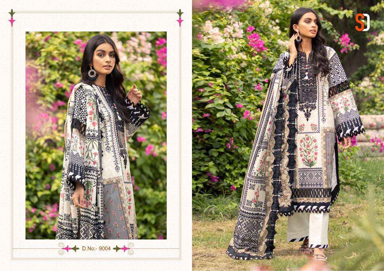 Shraddha Designer Vintage Vol 9 Lawn Cotton Dress Material 4 pcs Catalogue
