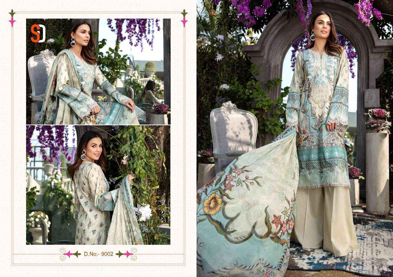 Shraddha Designer Vintage Vol 9 Lawn Cotton Dress Material 4 pcs Catalogue