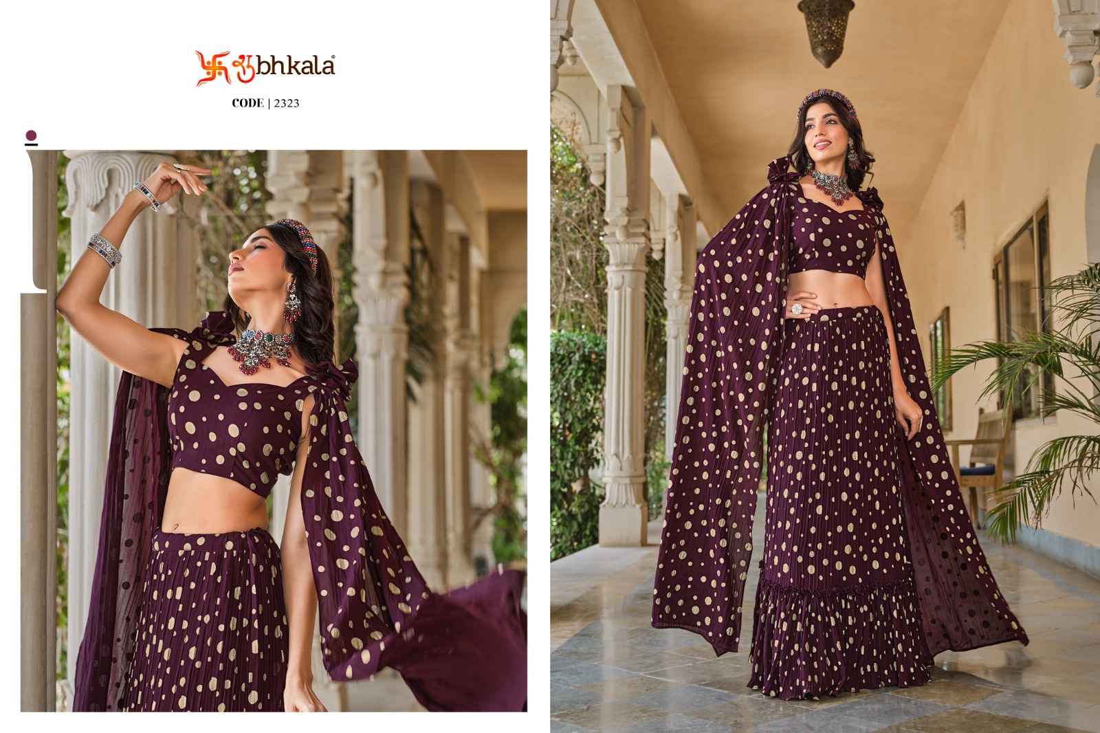 Shubhkala Girly Vol 28 Georgette Lehenga 6 pcs Catalogue