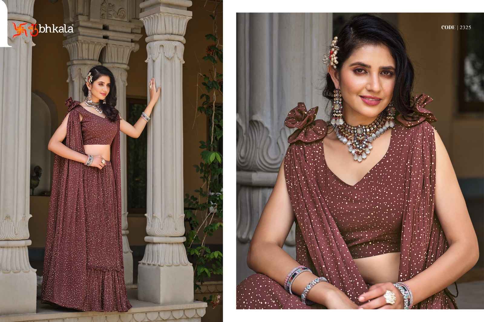 Shubhkala Girly Vol 28 Georgette Lehenga 6 pcs Catalogue