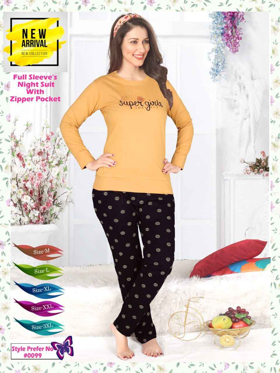 Summer Special Vol AT 99 Cotton Night Suit 6 pcs Catalogue