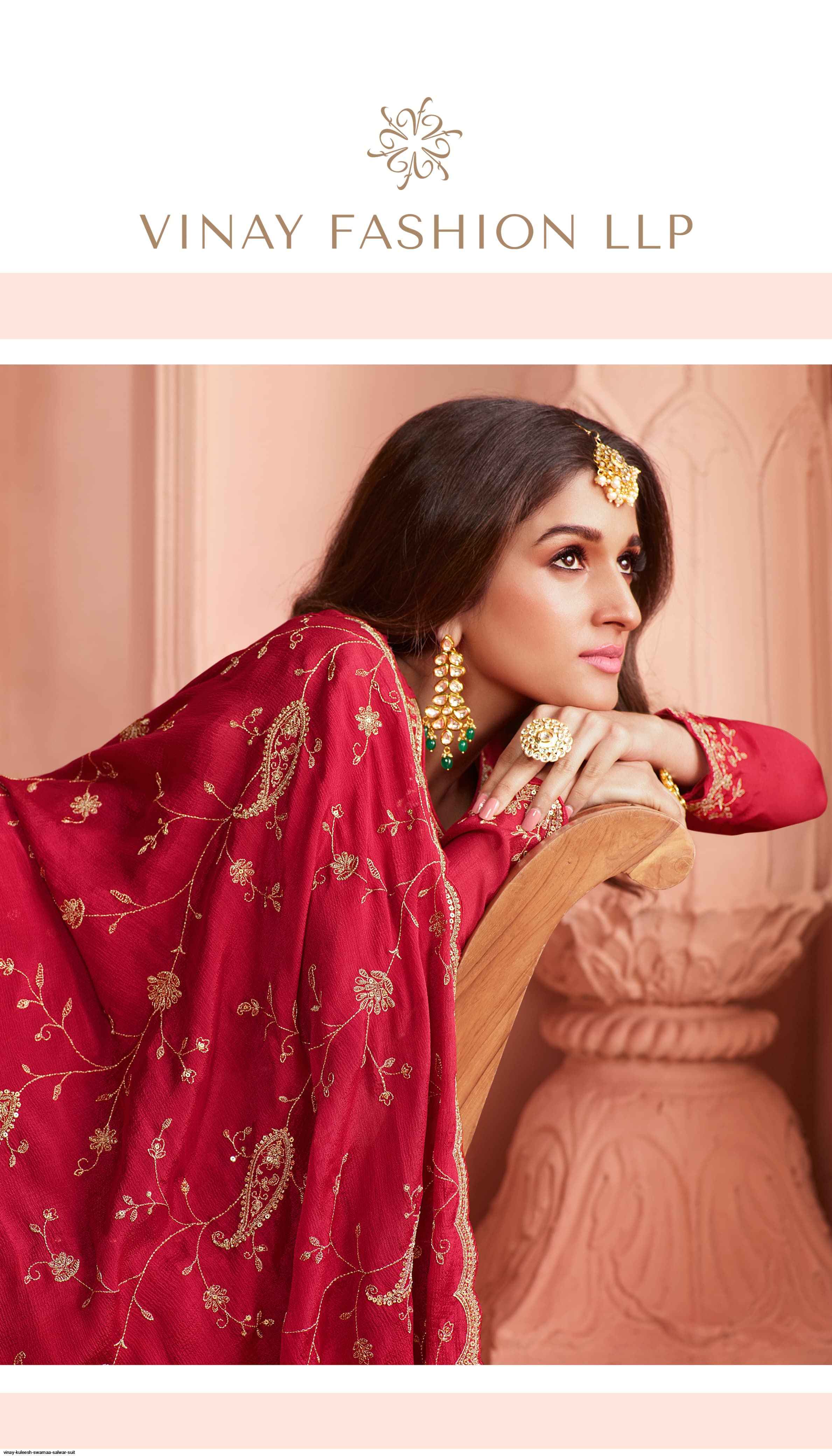 Vinay Kuleesh Swarnaa Rayon Slub Dress Material 6 pcs Catalogue