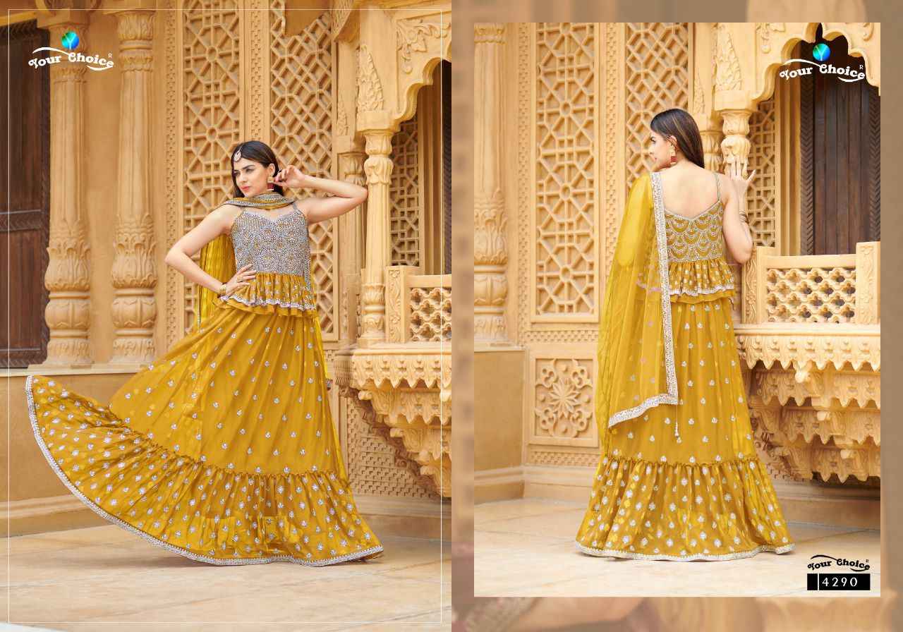 Your Choice Rookies Readymade Georgette Dress 5 pcs Catalogue