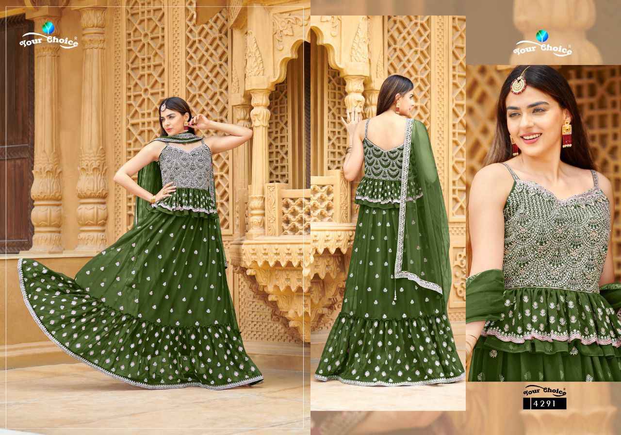 Your Choice Rookies Readymade Georgette Dress 5 pcs Catalogue