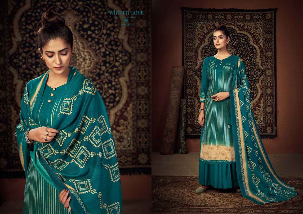 Zulfat Winter Love Pashmina Dress Material 10 pcs Catalogue