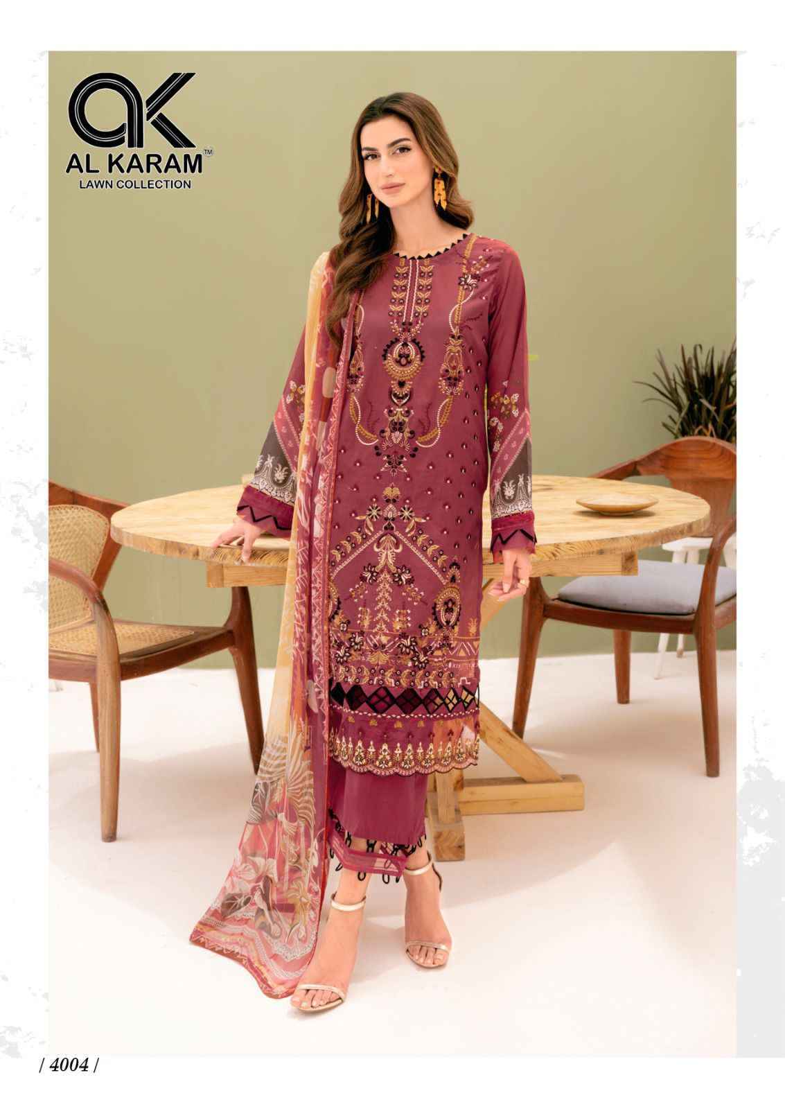 AL Karam Queens Court Vol 4 Cotton Dress Material 6 pcs Catalogue