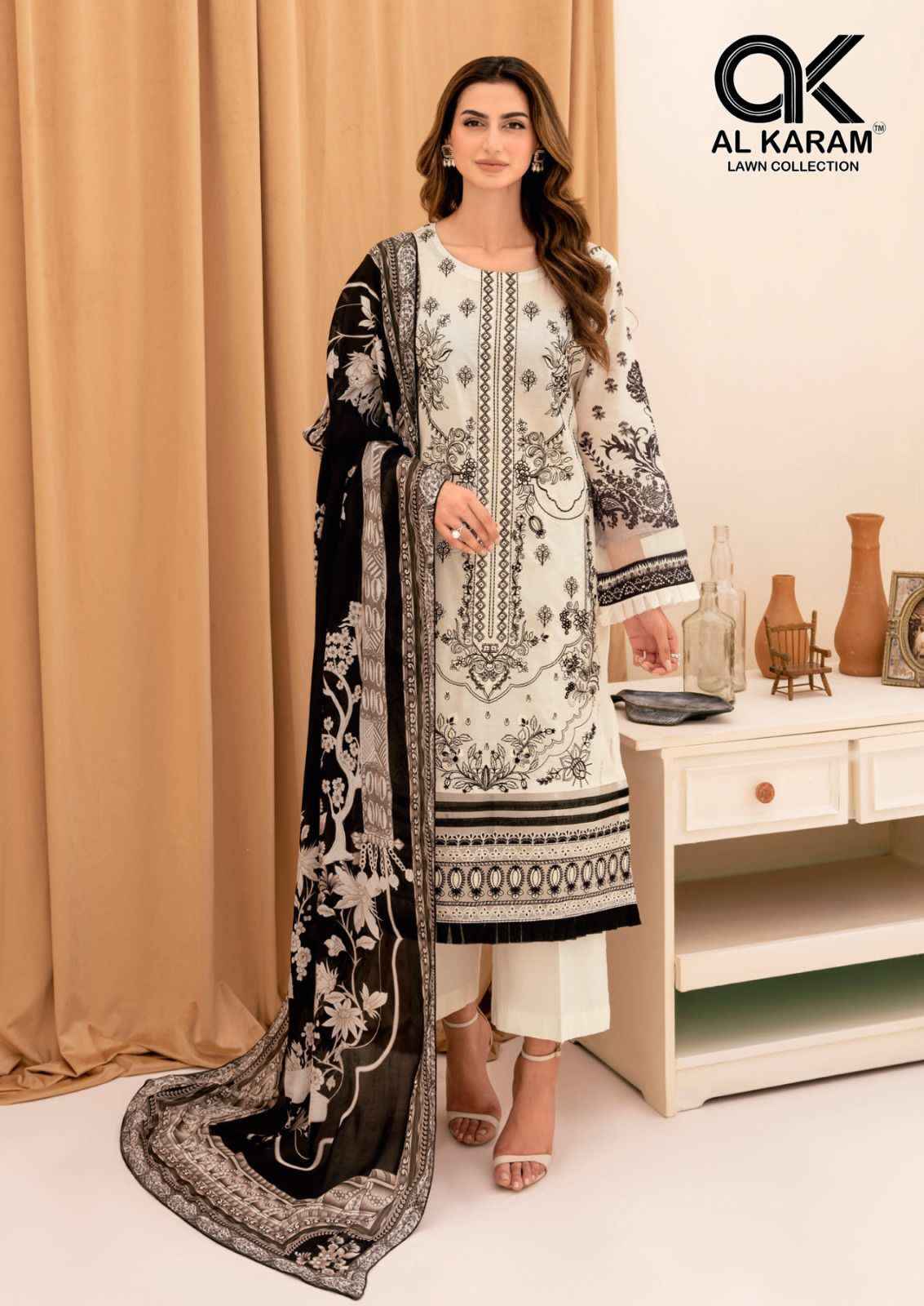 AL Karam Queens Court Vol 4 Cotton Dress Material 6 pcs Catalogue