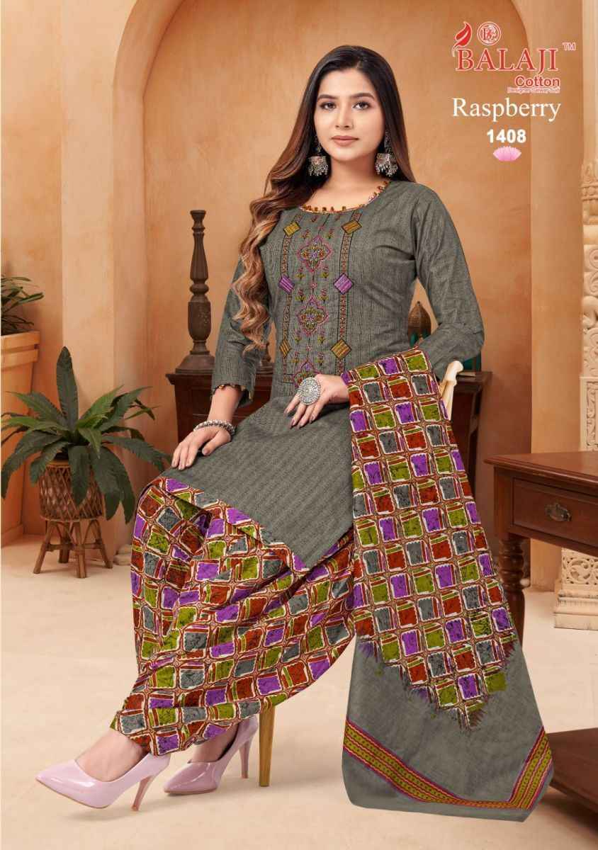 Balaji Cotton Raspberry Vol 14 Cotton Dress Material Wholesale Suits Online