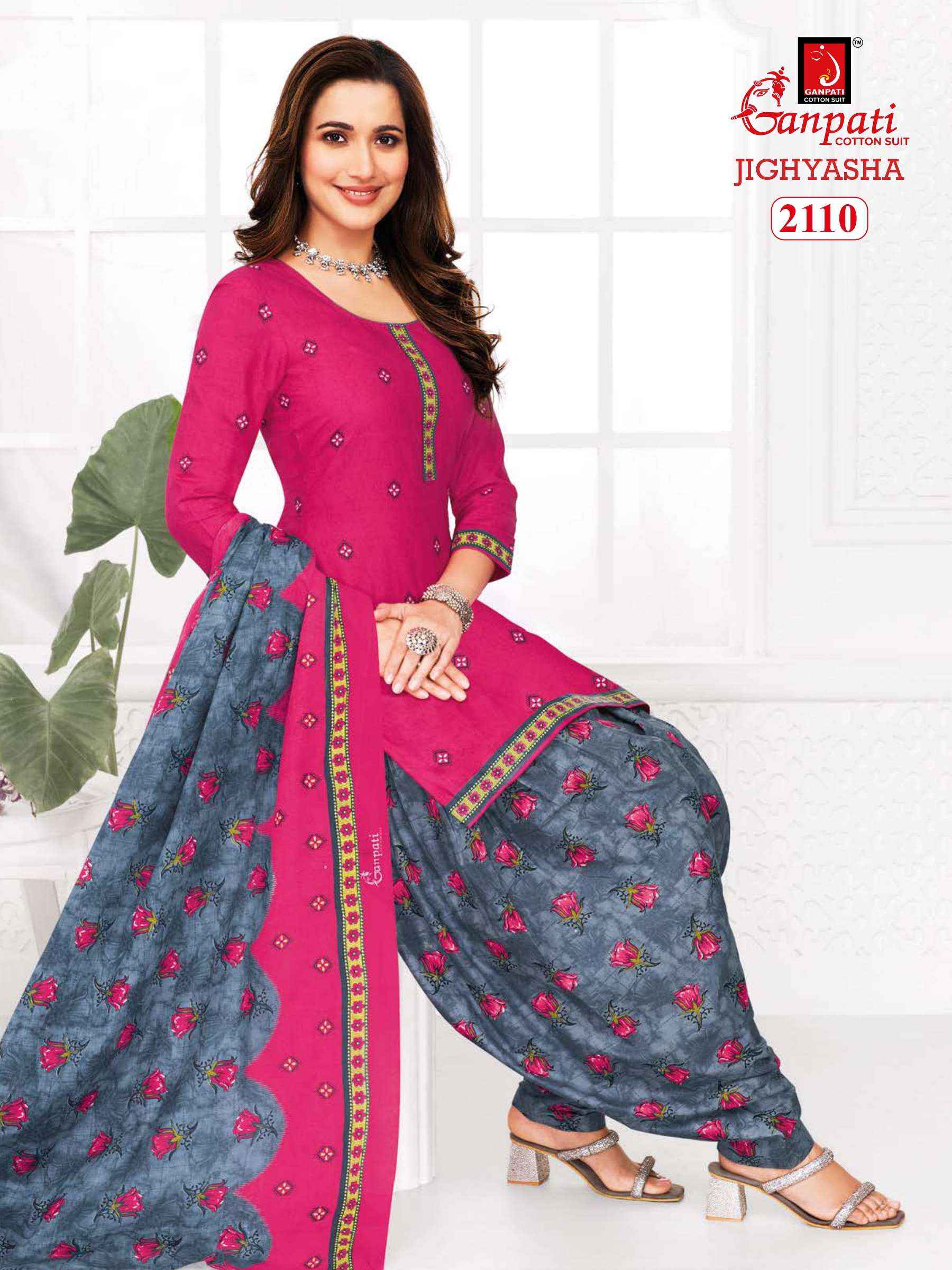 Ganpati cotton suit with price top