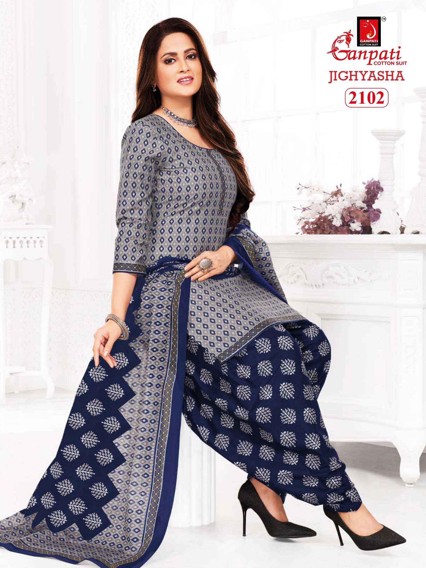 Ganpati cotton suit wholesale discount