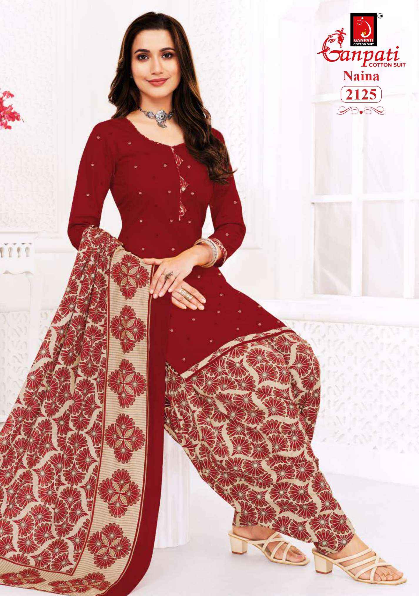 Ganpati cotton suit 7001 new arrivals