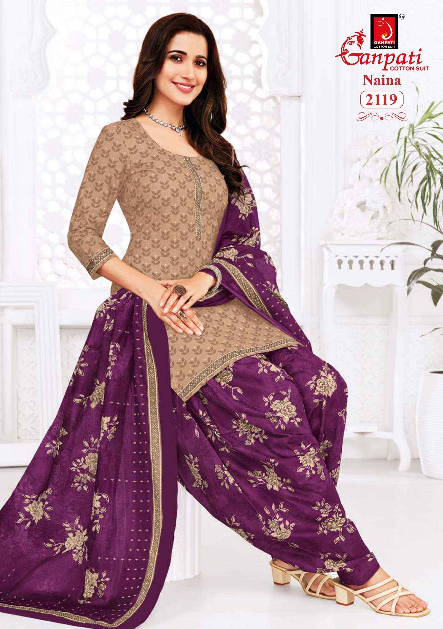Ganpati cotton suit price shop