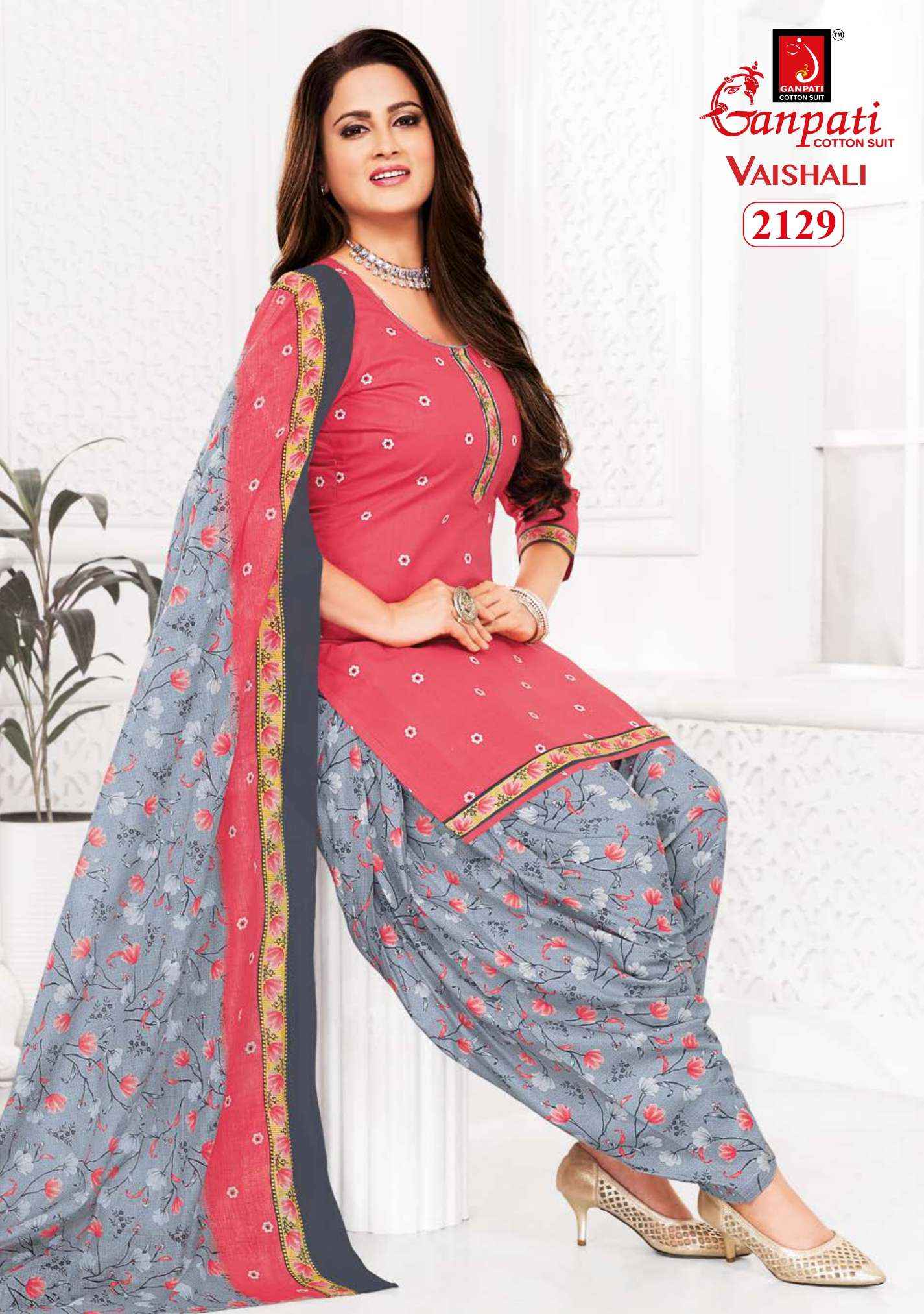 Ganpati cotton suit vol 10 top