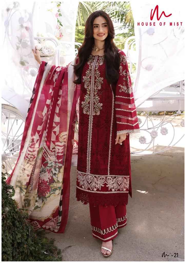 House Of Mist Ghazal Cotton Collection Vol 3 Cotton Dress Material Best  Wholesale Website