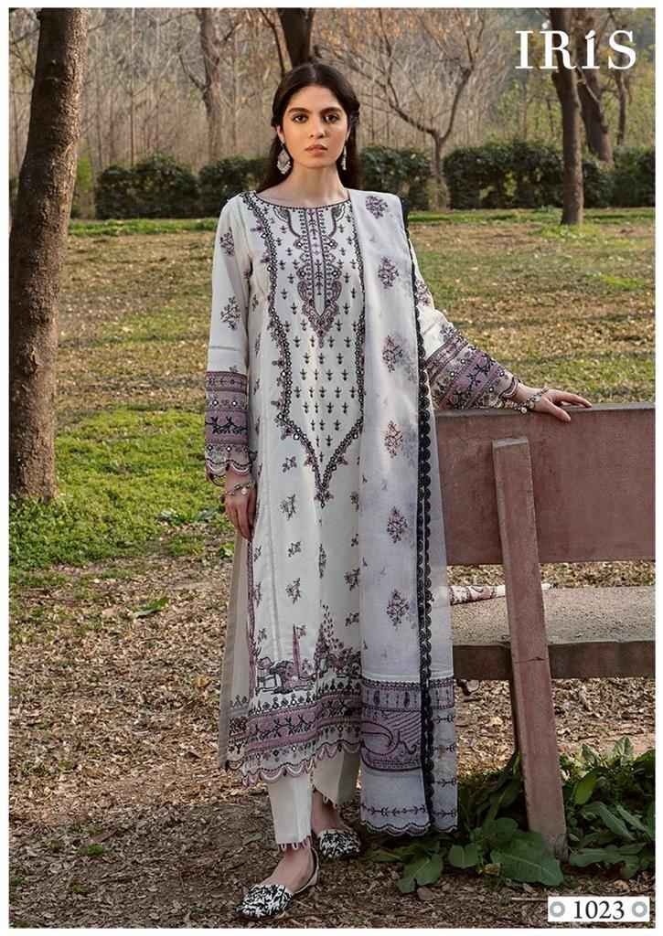 Iris Aasanah Vol 3 Cotton Dress Material 10 pcs Catalogue