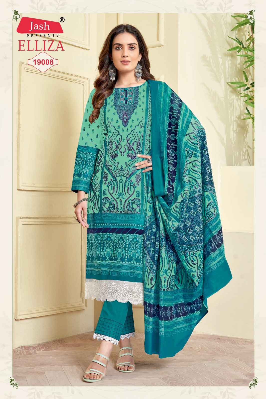 Jash Elliza 19 Cotton Dress Material Wholesale Suits Online Trader