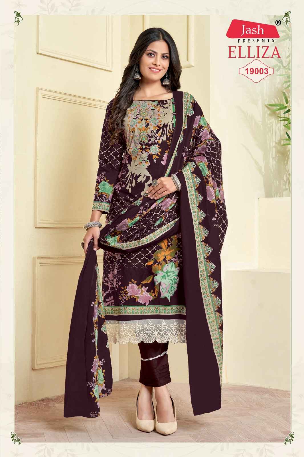 Jash Elliza 19 Cotton Dress Material Wholesale Suits Online Trader