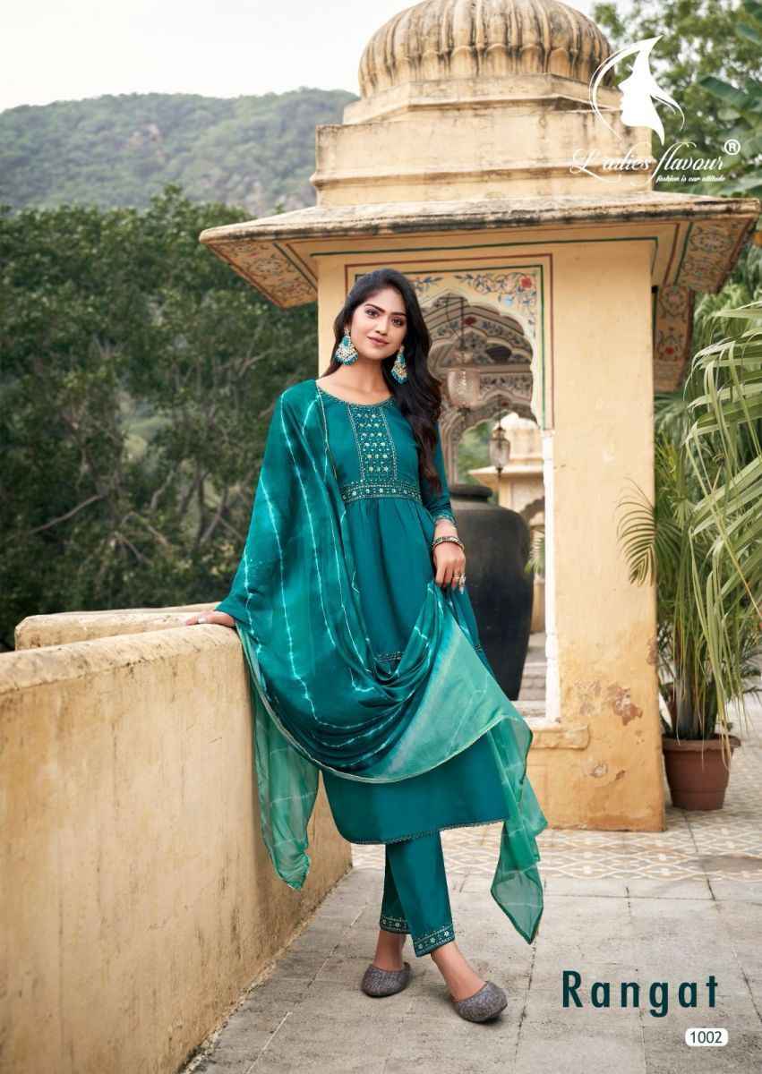Ladies Flavour Rangat Viscose Kurti Combo 4 pcs Catalogue