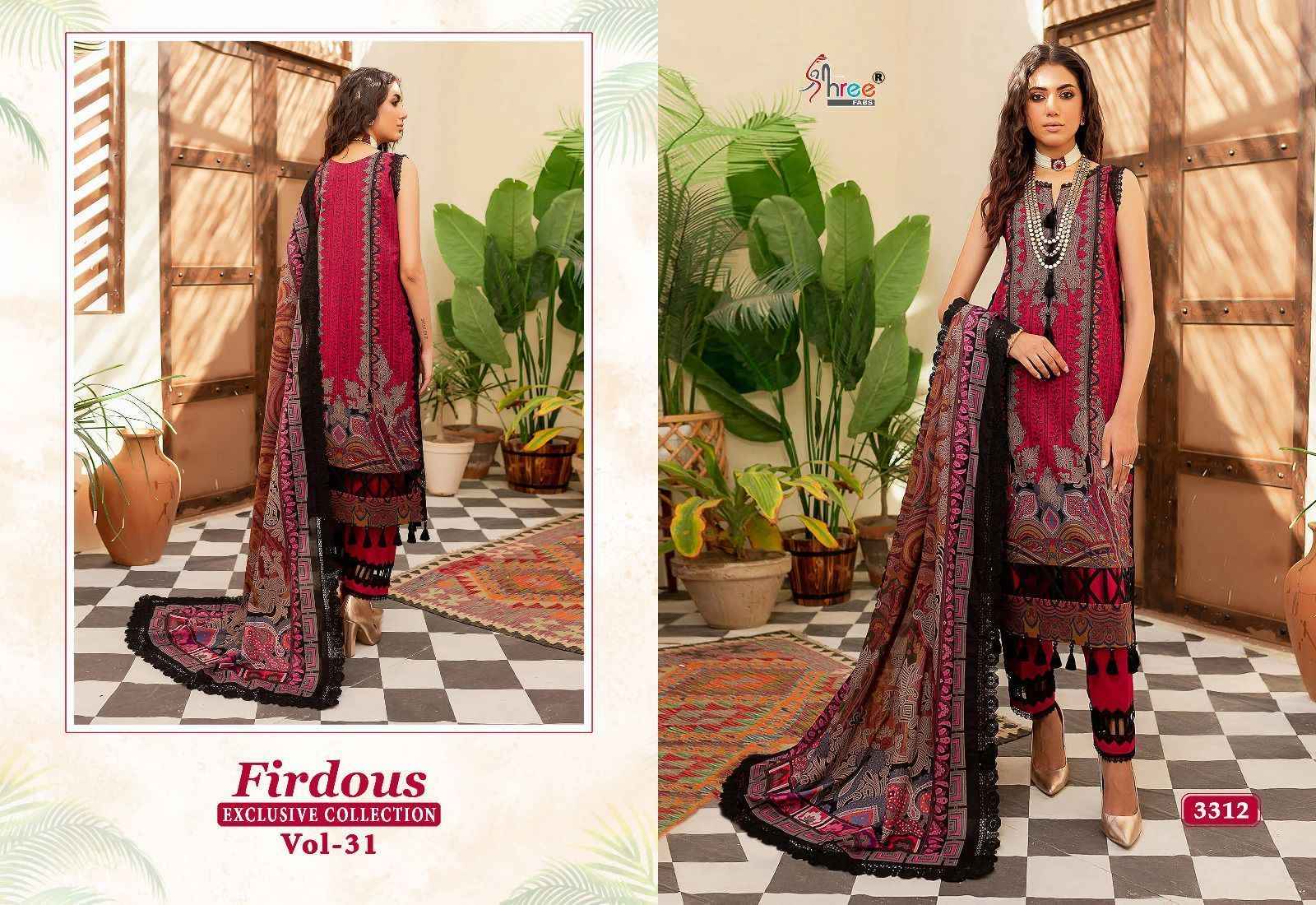Shree Fabs Firdous Exclusive Collection Vol 31 Cotton Dress Material 8 pcs Catalogue