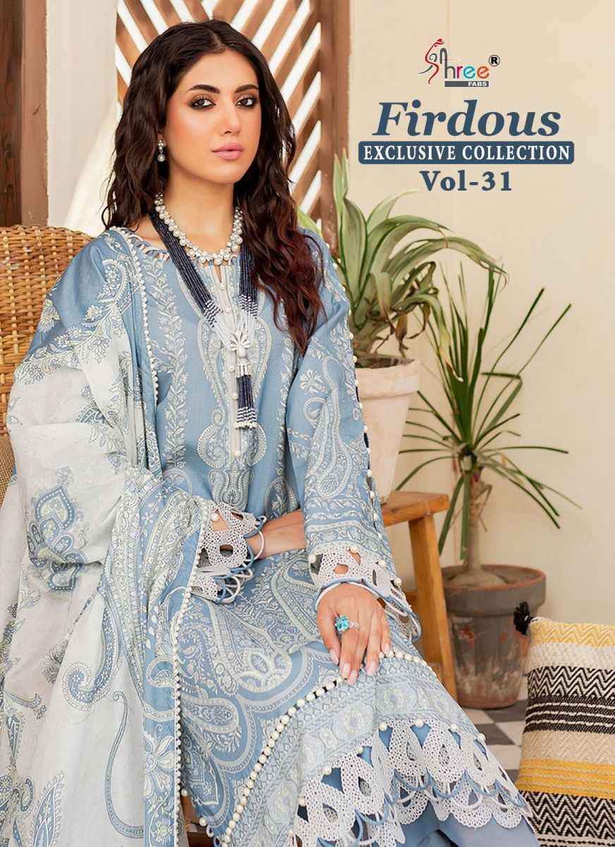 Shree Fabs Firdous Exclusive Collection Vol 31 Cotton Dress Material 8 pcs Catalogue