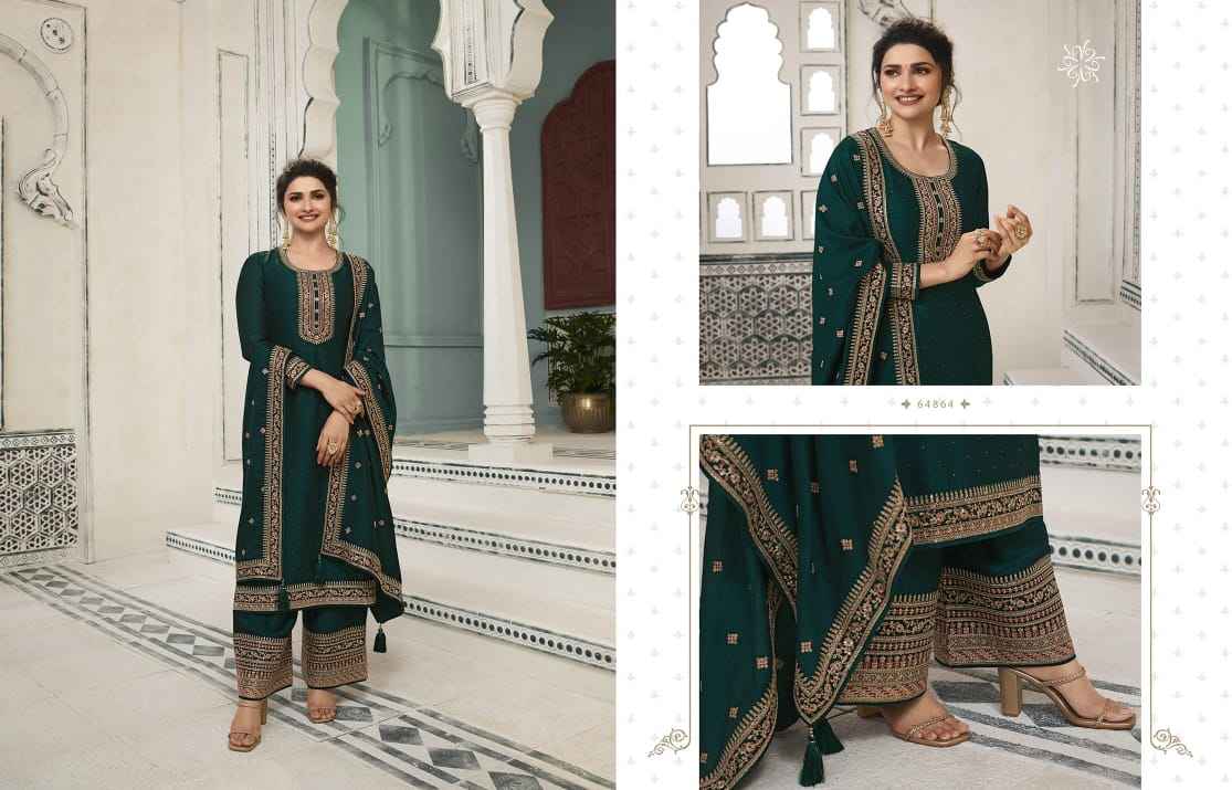 Vinay Fashion Kuleesh Shaheen Vol 6 Georgette Dress Material 6 pcs Catalogue