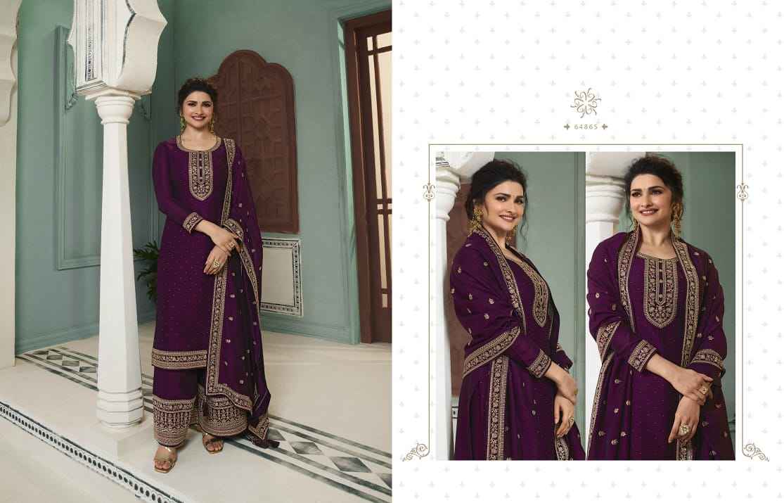 Vinay Fashion Kuleesh Shaheen Vol 6 Georgette Dress Material 6 pcs Catalogue