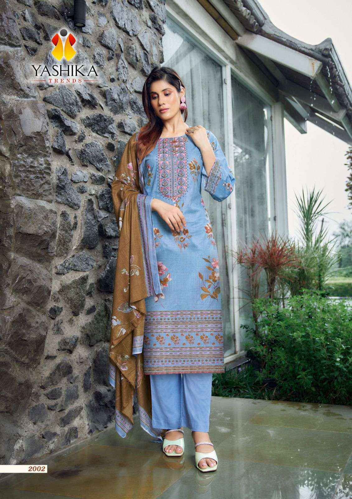 Yashika Trends Bella Vol 2 Cotton Dress Material 8 pcs Catalogu