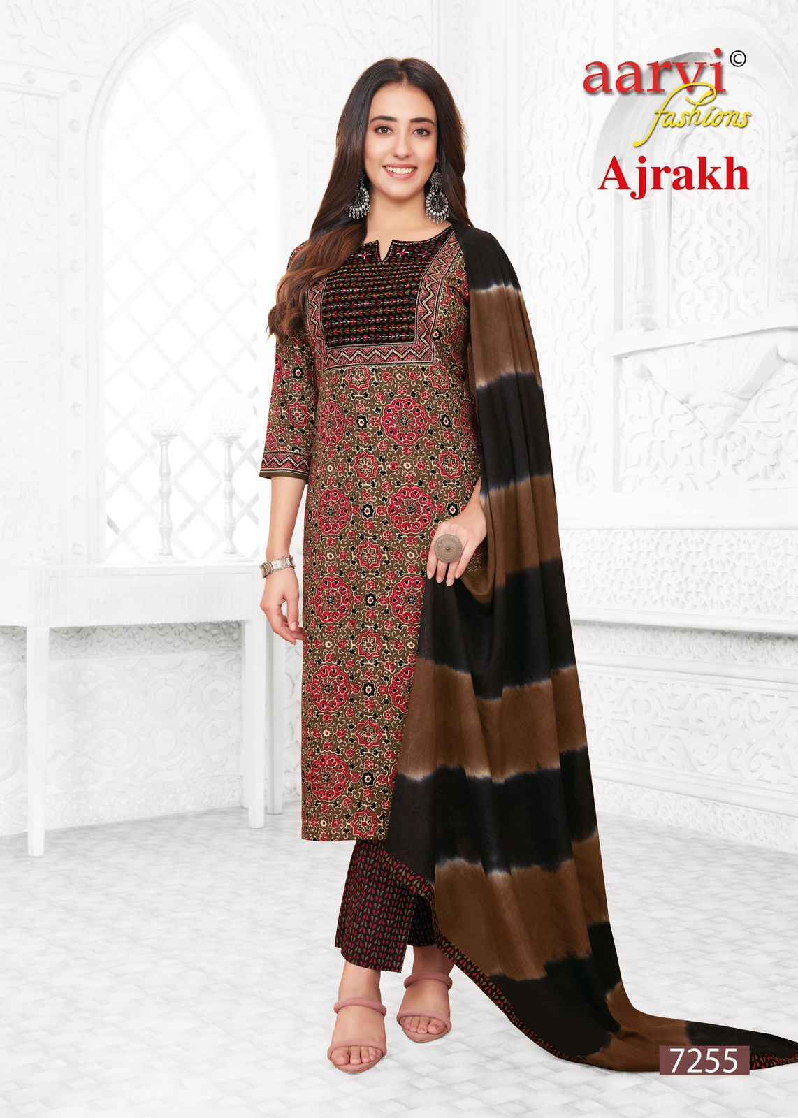Buy iTokri Casuals - Ajrakh Block Printed Cotton Long Kurta Online at  iTokri.com by ITOKRI CASUALS l iTokri आई.टोकरी