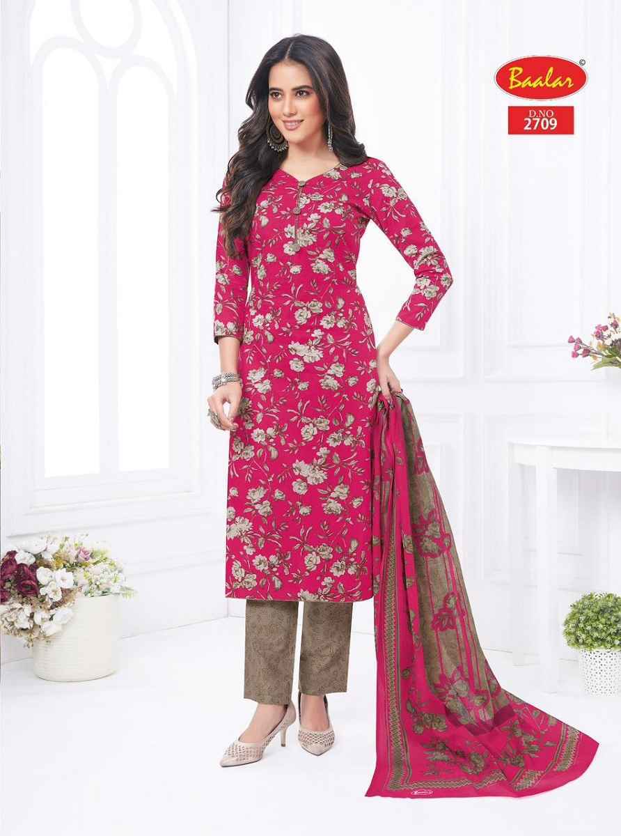 Baalar cotton dress materials wholesale clearance